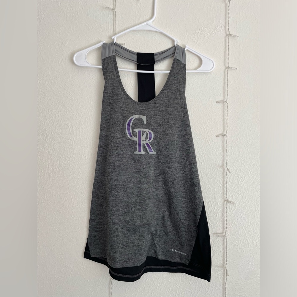 Colorado Rockies Tank Top | Women’s Small | Majestic | MLB Top